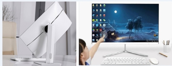 ПК экрана касания AIO LCD 24 RAM степени Win10 8GB Cockwise 90 дюйма