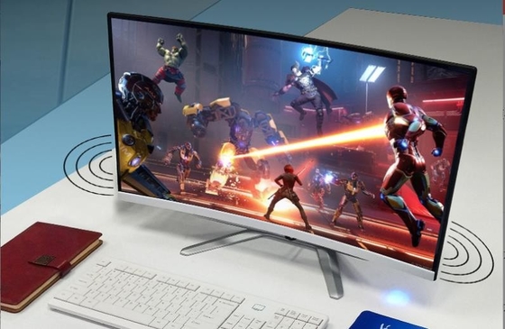 ПК экрана касания криволинейной поверхности AIO с мини--Ltx доской матери 170*170mm 24&quot; RAM 16G