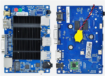 64 ГБ промышленная материнская плата для мини-компьютеров Intel Z8350 высококачественная графическая карта с двойным дисплеем