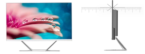 HD веб-камера AIO настольный ПК с 21,5 &quot; FHD IPS дисплеем и 256GB/512GB SSD