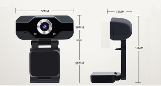 Интерфейс USB 2.0 встроенный в микрофон веб-камеры с Windows / Mac OS / Android / Linux системы