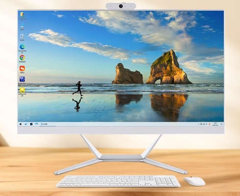 Win10 настольный ПК AIO 250nits Яркость с 1T SSD HD 8G/16G/32G DDR4