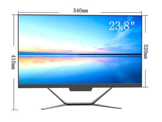 23.8INCH высококачественный светодиодный AIO настольный ПК 1920x1080 Разрешение 1920x1080 16 : 9 соотношение