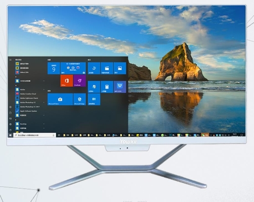 23.8INCH 250nits Яркость Сенсорный экран Рабочий стол AIO ПК I3/I5 CPU 256G SSD +1TB SATA
