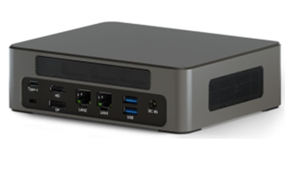 Черный/серебряный 256 ГБ SSD Mini PC с двойной ОС (Windows 10/11 или Android) I7-10th