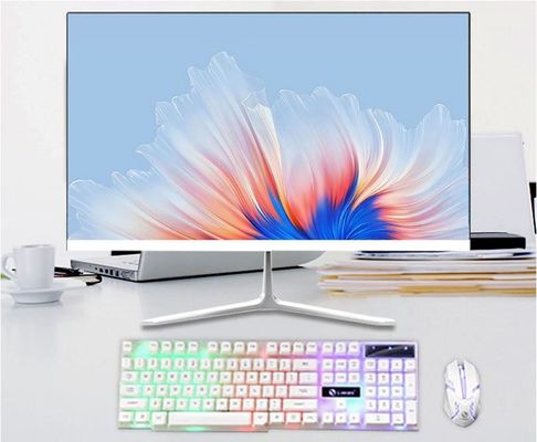 24 дюйма I3 - 10-й 2 мм AIO настольный компьютер с 8G DDR4 оперативной памятью и встроенным стерео динамиком