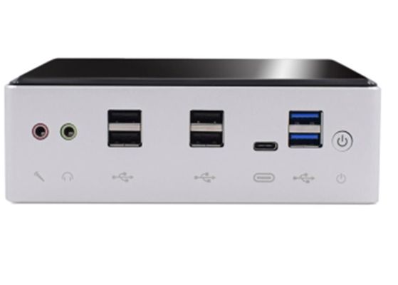 Черный/серебряный 256 ГБ SSD Mini PC с двойной ОС (Windows 10/11 или Android) I7-10th